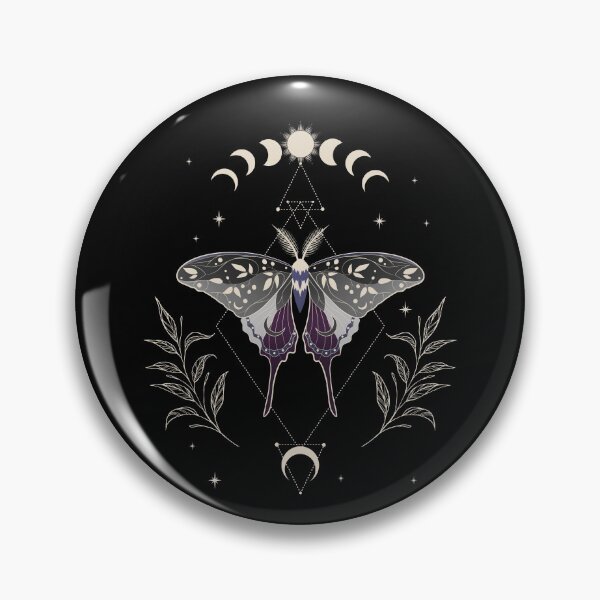 Artikel-Vorschau von Asexuelle Luna Moth Celestial Cottagecore LGBT Pride Flag, designt und verkauft von Clara Hollins.