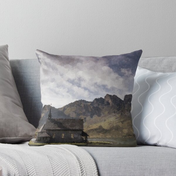 Item preview, House on a lakeshore designed and sold by Paint Dream  Style.