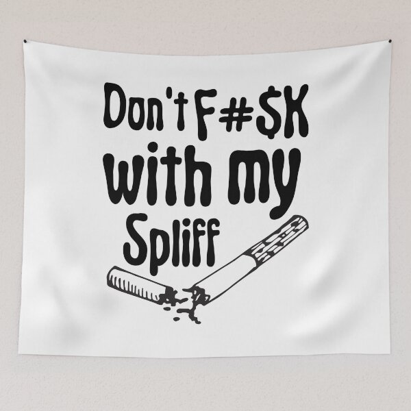 Item preview, Don't F#$K With My Spliff Funny Smoking  designed and sold by mkzmerch.