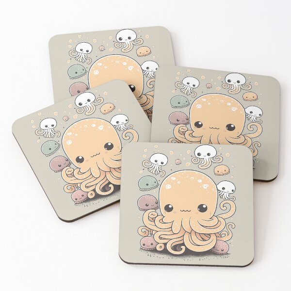 Item preview, Adorable ocean creature: The giant octopus designed and sold by JOLI Design.