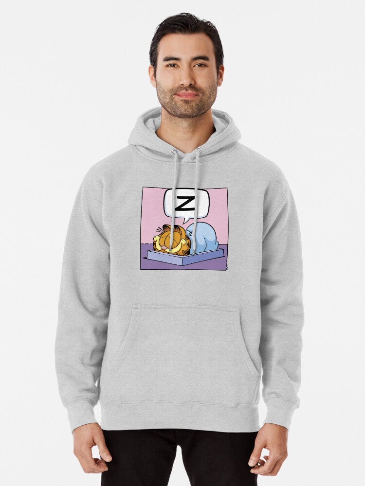 Garfield Nap Time Garfield Z Thought Bubble Pullover Hoodie for Sale by FifthSun Redbubble