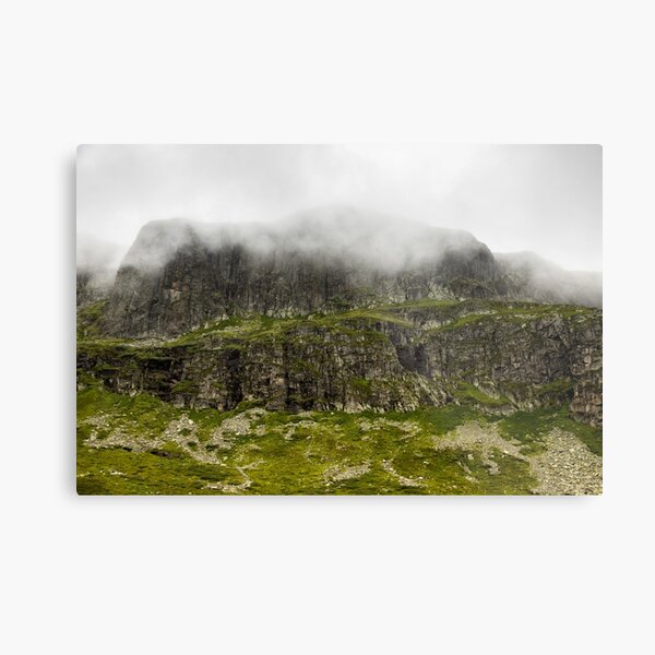 Nature | Mountains in Norway Metal Print