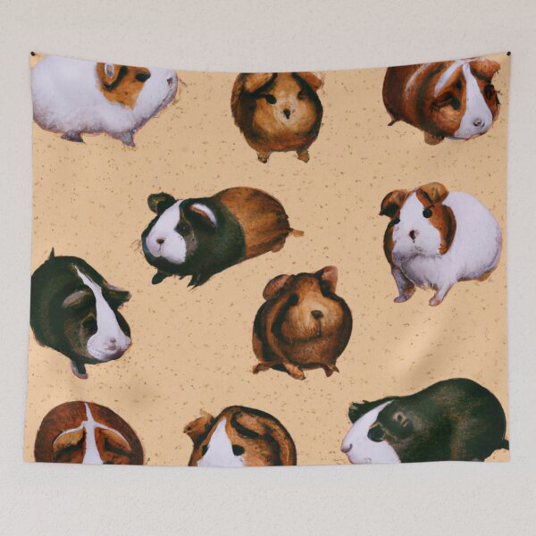 Item preview, The Guinea Pig Gang - Guinea Pig Lover - Piggy and Friends designed and sold by WBP Mart.