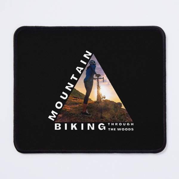 Item preview, Mountain biking through the woods designed and sold by Kizosdesign.