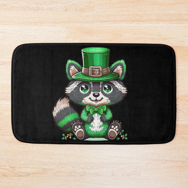 Item preview, Raccoon Leprechaun Funny Racoon Lover Shamrock St Patrick's Day designed and sold by SecretDicer.