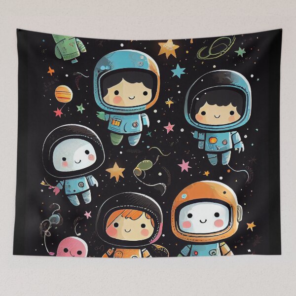 Item preview, astronauts Pattern designed and sold by CutePatternsRB.
