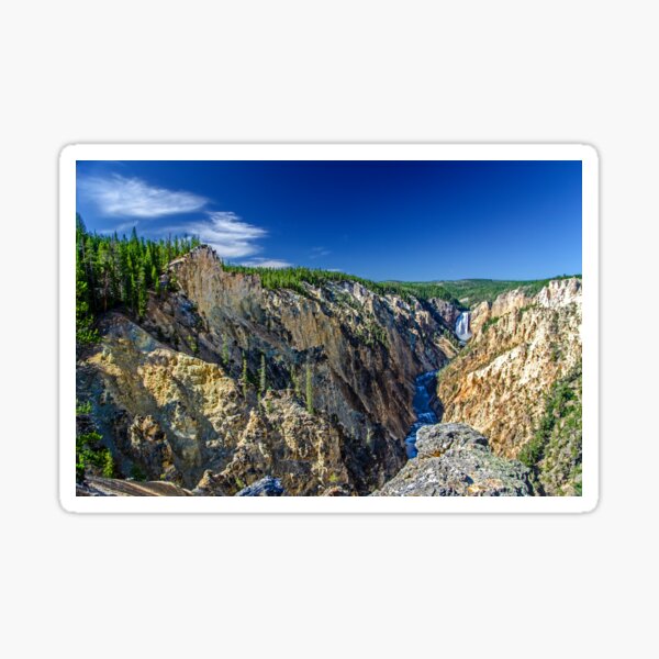 Aperçu de l'œuvre Un point de vue inspirant, Yellowstone NP créée et vendue par Brian Shaw.