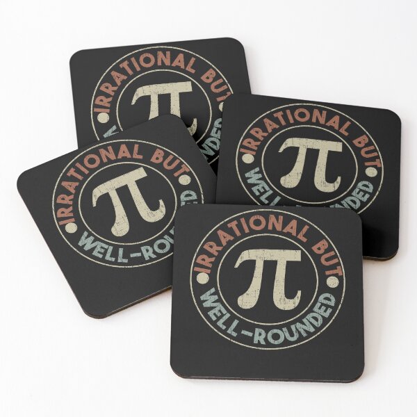 Item preview, Funny Pi Day Irrational But Well-Rounded Retro Vintage Math Geeks designed and sold by MacAndMoose.