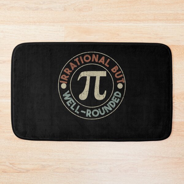 Item preview, Funny Pi Day Irrational But Well-Rounded Retro Vintage Math Geeks designed and sold by MacAndMoose.