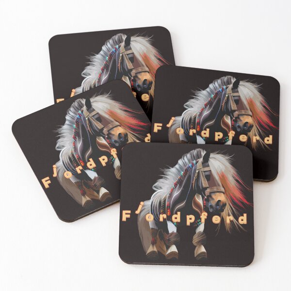 Item preview, fjord horse designed and sold by WackyWorldArt.