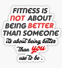 Fitness Sticker