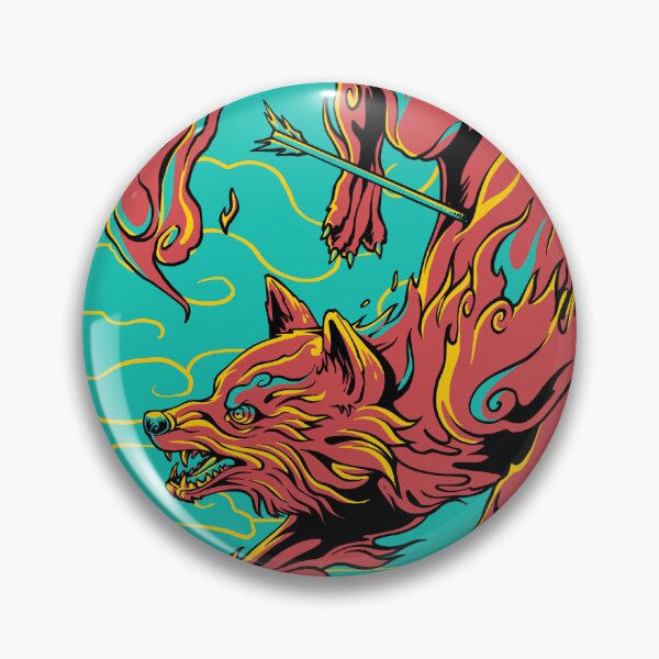 Item preview, Flame Wolf designed and sold by TimeSkiff.