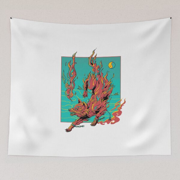 Item preview, Flame Wolf designed and sold by TimeSkiff.