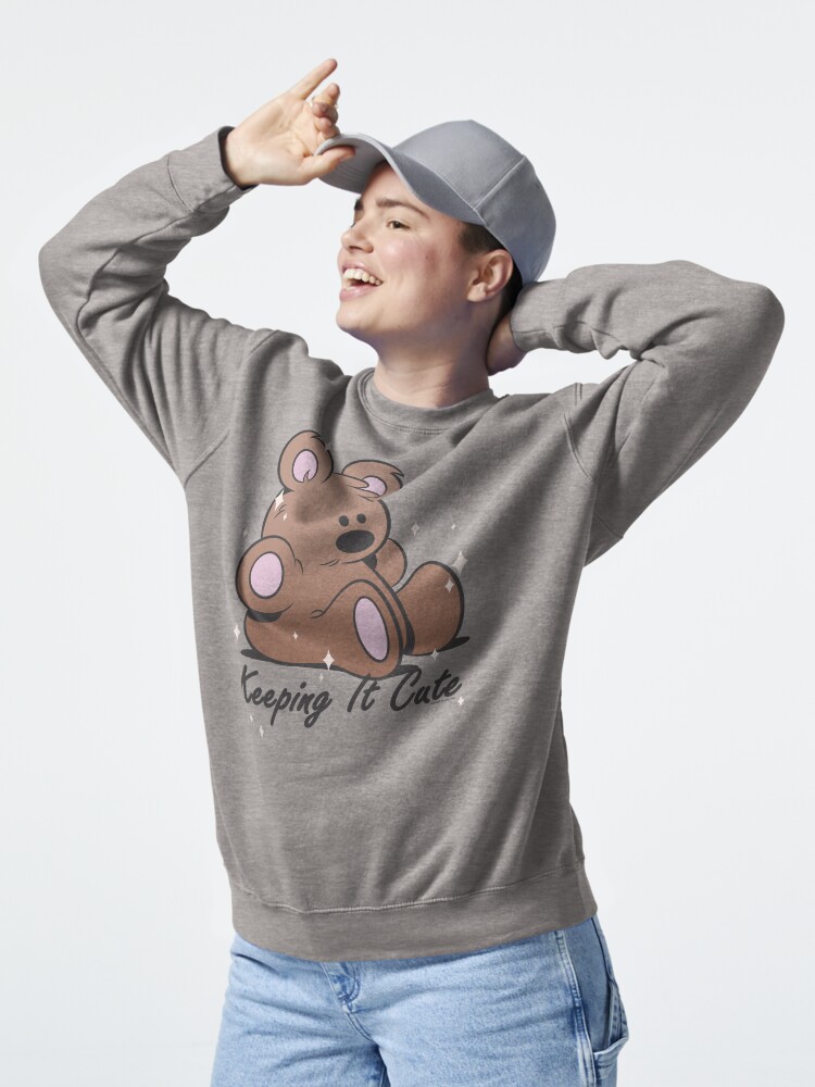 Garfield Pooky Keeping It Cute Pullover Sweatshirt for Sale by FifthSun Redbubble