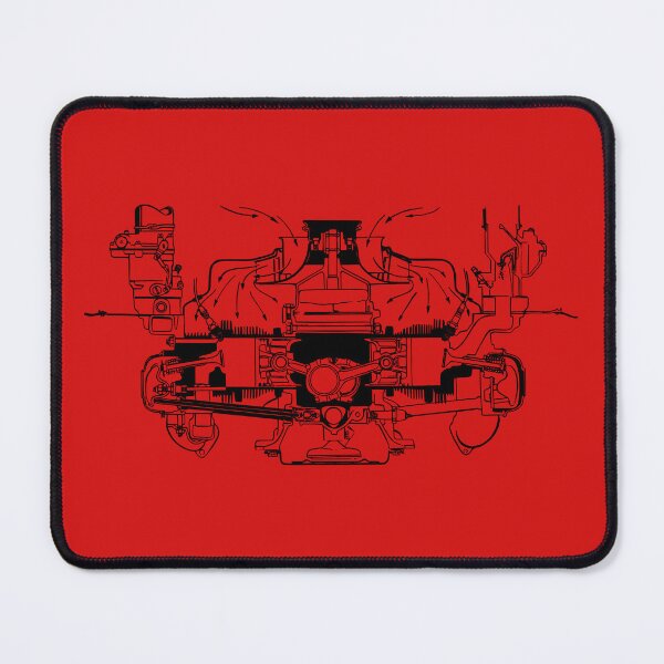 Item preview, Corvair Motor Graphic designed and sold by FlatSixGraphics.