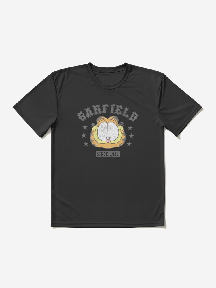 Garfield Big Face College Tee Since 1978 Active T-Shirt for Sale by  FifthSun