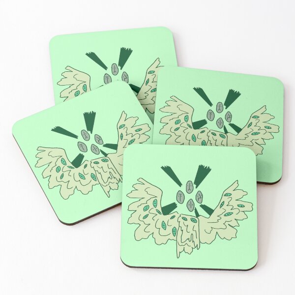 Item preview, Green Cherubim Angel Sticker designed and sold by KPWU.