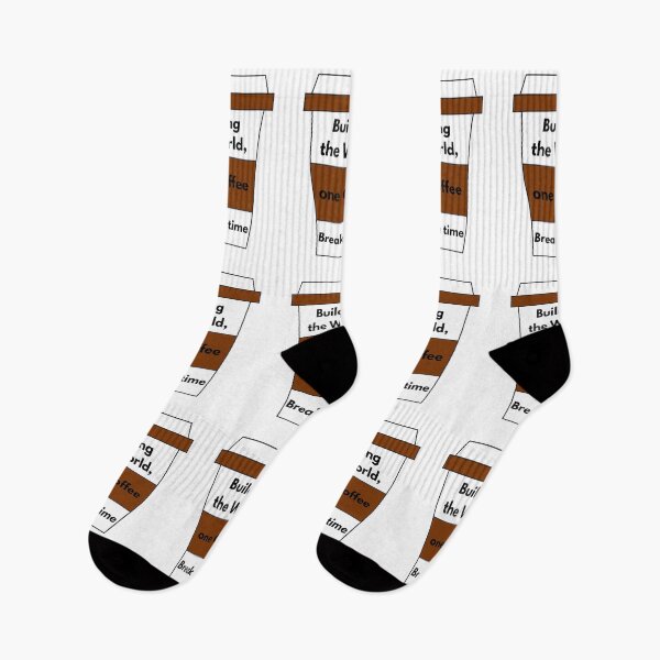 Item preview, Building The World one Coffee Break a time designed and sold by WearYourMood.