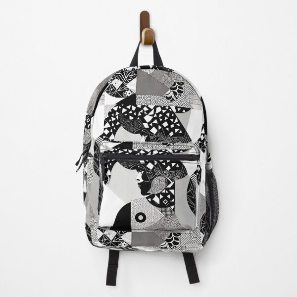 Item preview, Black and White Jack, Abstract Knave, designed and sold by Adorations.