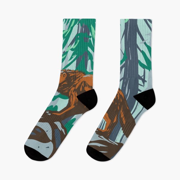Item preview, Yellowstone National Park Wolverine Vintage designed and sold by KrisSidDesigns.