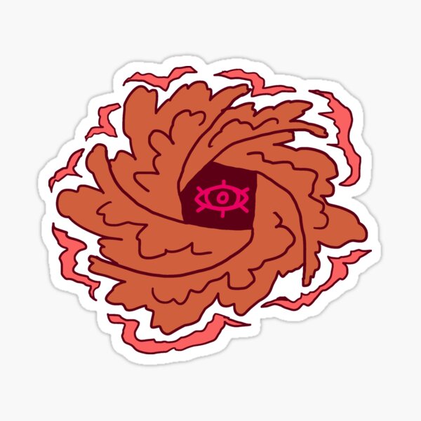 Ange Séraphin Rouge Sticker Sticker
