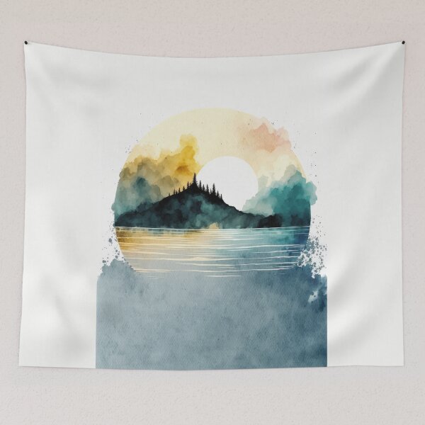 Item preview, Watercolor Naturescape  designed and sold by Enea Kelo.
