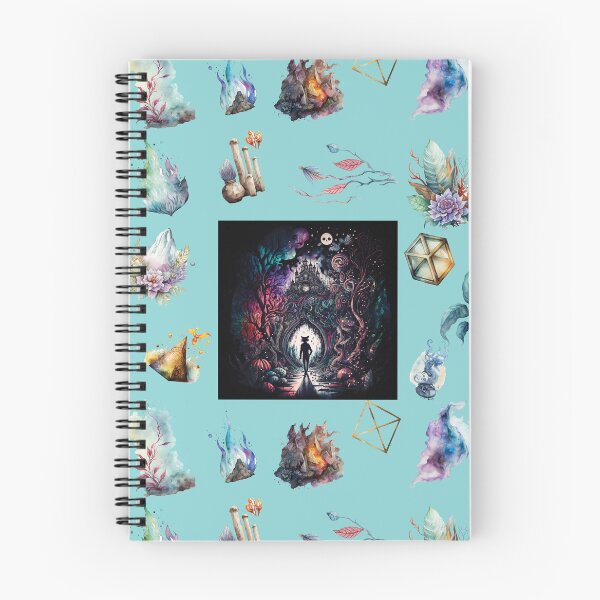 Item preview, DARK AND MYSTICAL WONDERLAND ON AQUA designed and sold by ORIGENcreate.