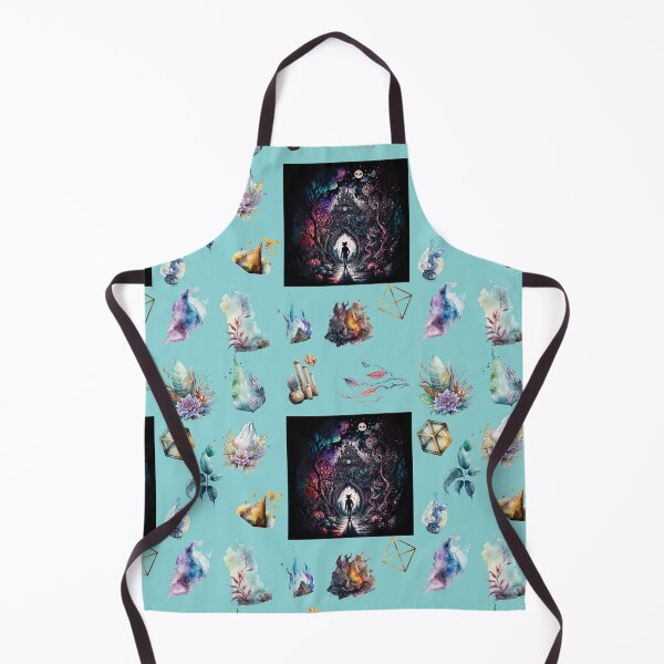 Item preview, DARK AND MYSTICAL WONDERLAND ON AQUA designed and sold by ORIGENcreate.