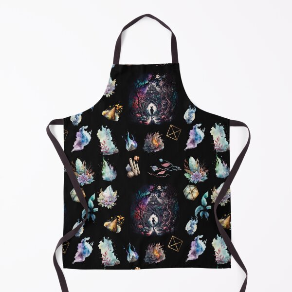 Item preview, DARK AND MYSTICAL WONDERLAND ON BLACK designed and sold by ORIGENcreate.
