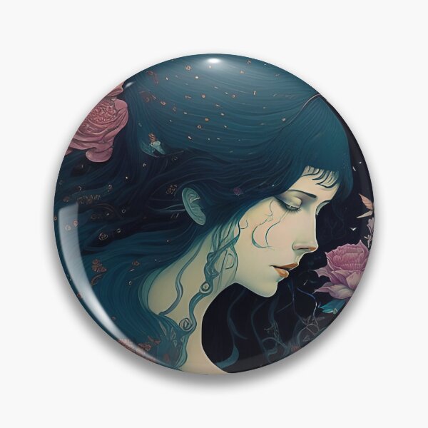 Item preview, blue moon geisha designed and sold by KilArtS.