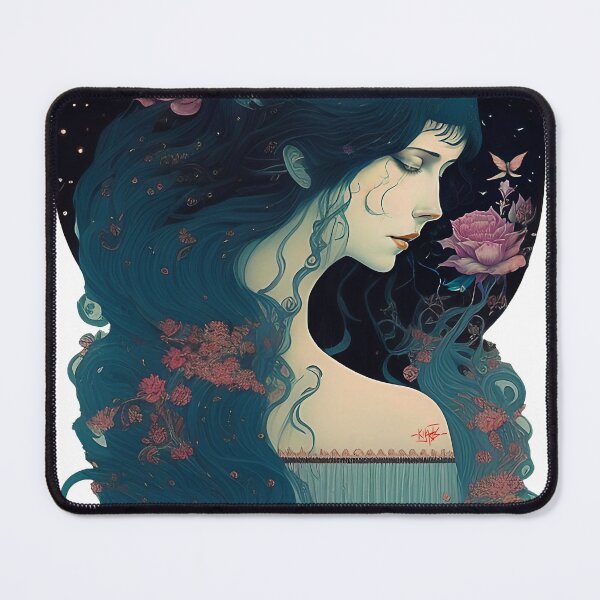 Item preview, blue moon geisha designed and sold by KilArtS.