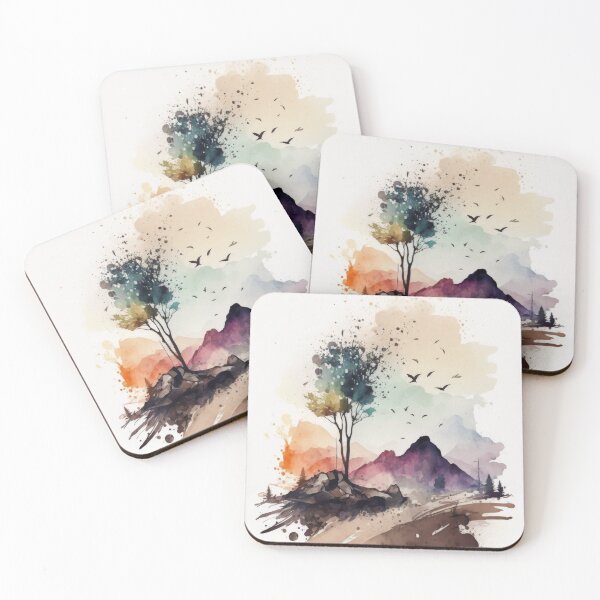 Item preview, Watercolor Naturescape  designed and sold by Enea Kelo.