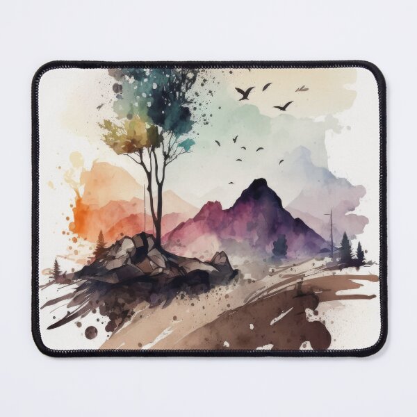 Item preview, Watercolor Naturescape designed and sold by Enea Kelo.