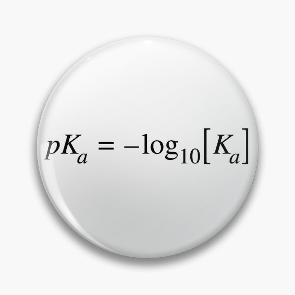 Item preview, pKa definition, chemistry and science basics designed and sold by NoetherSym.
