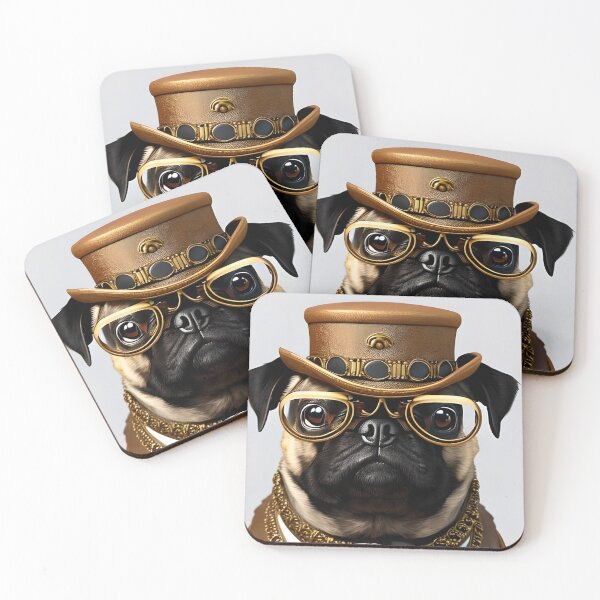 Item preview, Steam Pug designed and sold by Its-a-wild-life.