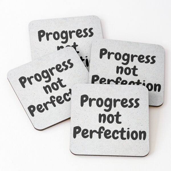 Item preview, Progress not perfection designed and sold by tattooclumsey.