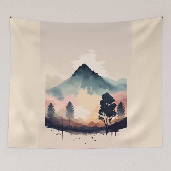 Item preview, Watercolor Naturescape  designed and sold by Enea Kelo.