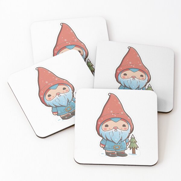 Item preview, Adorable wintertime gnome designed and sold by fractalkuzy.