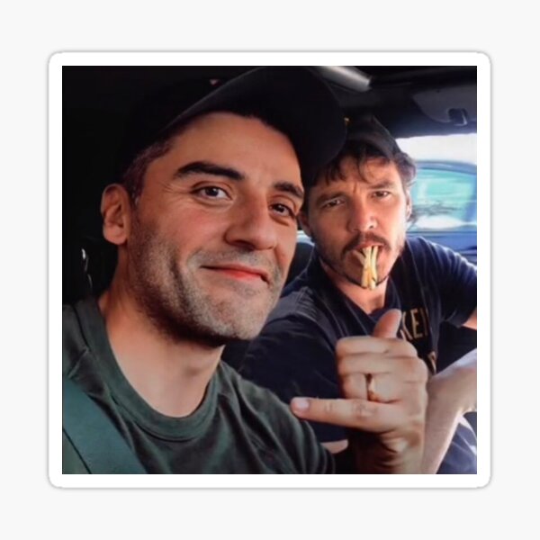 Aperçu de l'œuvre Oscar Isaac et Pedro Pascal Space Sisters créée et vendue par eldrury.