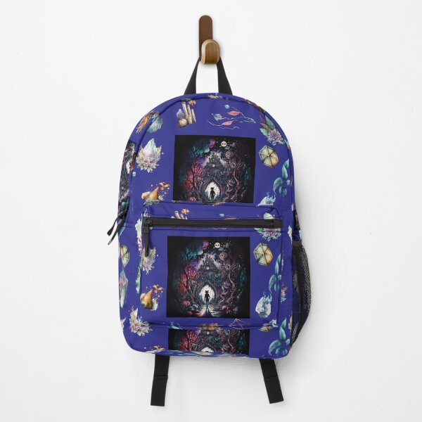 Item preview, DARK AND MYSTICAL WONDERLAND ON BLUE designed and sold by ORIGENcreate.