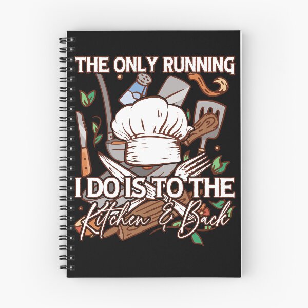 Item preview, the only running i do is to the kitchen and back - funny for waiters and food lovers designed and sold by PECCATOR.