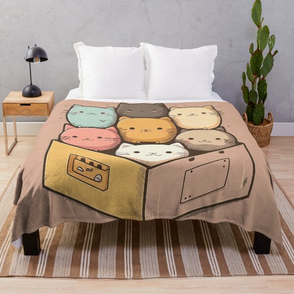 Artikelvorschau, Kawaii Cat Box - Entzückende Katzenfreunde entworfen und verkauft von JOLI Design.