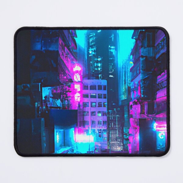 Item preview, Moody Cybercity | Dystopify designed and sold by Dystopify.