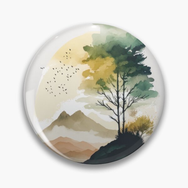 Item preview, Watercolor Naturescape  designed and sold by Enea Kelo.
