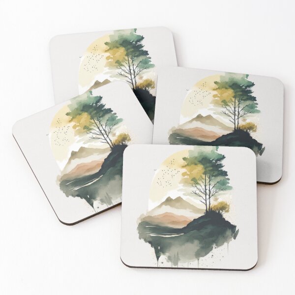Item preview, Watercolor Naturescape  designed and sold by Enea Kelo.