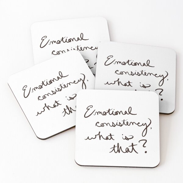 Item preview, Emotional Consistency  designed and sold by abeink.