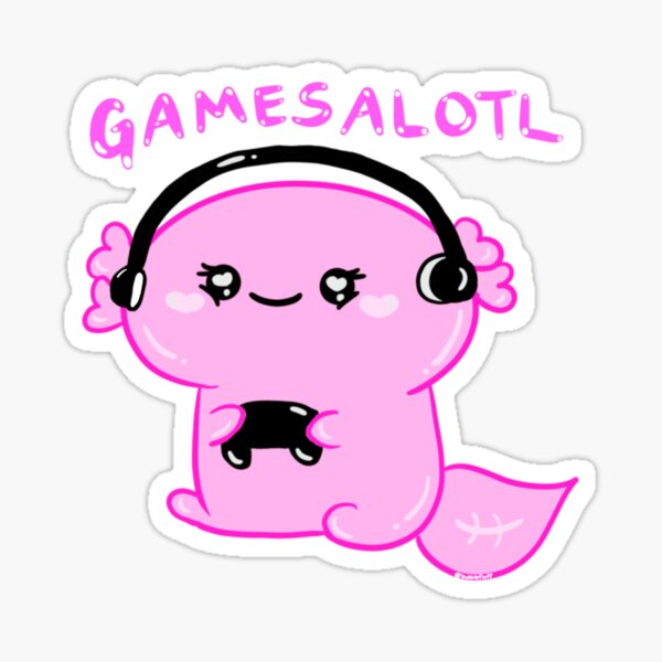Gamesalotl Sticker