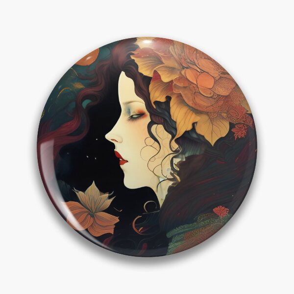 Item preview, geisha in the flowers designed and sold by KilArtS.