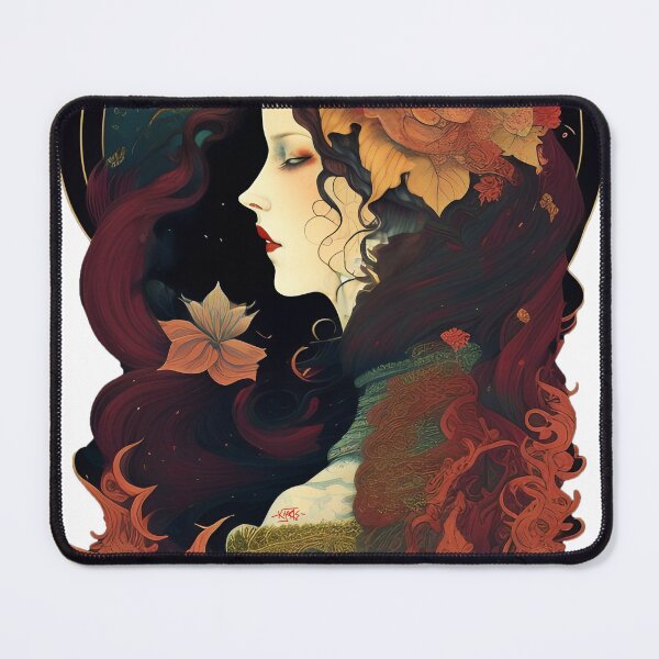 Item preview, geisha in the flowers designed and sold by KilArtS.