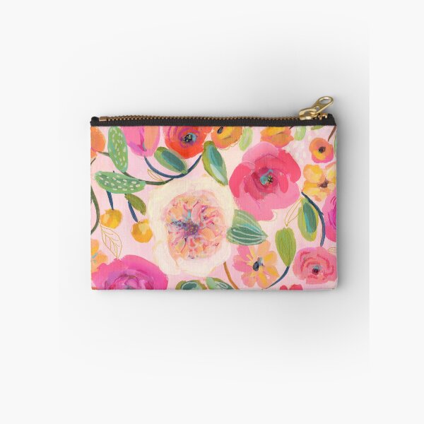Item preview, Pink Floral Art Print designed and sold by Suzanne Allard Design.